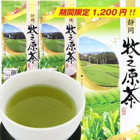 2026年度産 数量限定セール 5割増量2本+1本 牧之原茶 80g×3本 ポスト投函便 送料無料 食品 ポイント消化OK 日本茶 煎茶 緑茶 深蒸し茶 静岡茶