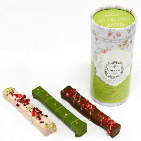 【CAFE OHZAN（カフェオウザン）】スティックラスク3本入 グリーン[バレンタイン2026]