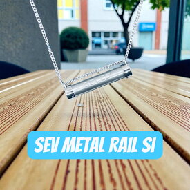 【SEV メタルレールSi 】サイズ4段調整/40cm/45cm/50/55cm 送料無料 あす楽対応 プレゼント付 SEVネックレス SEVアクセサリー SEVグッズ 健康ネックレス 健康アクセサリー 健康グッズ スポーツネックレス スポーツアクセサリー スポーツグッズ 男女兼用 アスリートネックレス