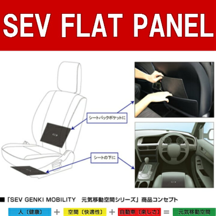 楽天市場 Sev セブ フラットパネル Sev Flat Panel ナガヌマキカク