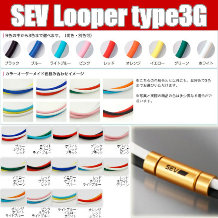 楽天市場】SEV ルーパー タイプ3G【SEV Looper type3G】送料無料 1年  