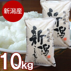 【産地直送】新潟産 コシヒカリ 10kg（5キロ×2個） 早川米穀店