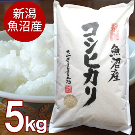【産地直送】魚沼産 コシヒカリ 5kg 早川米穀店