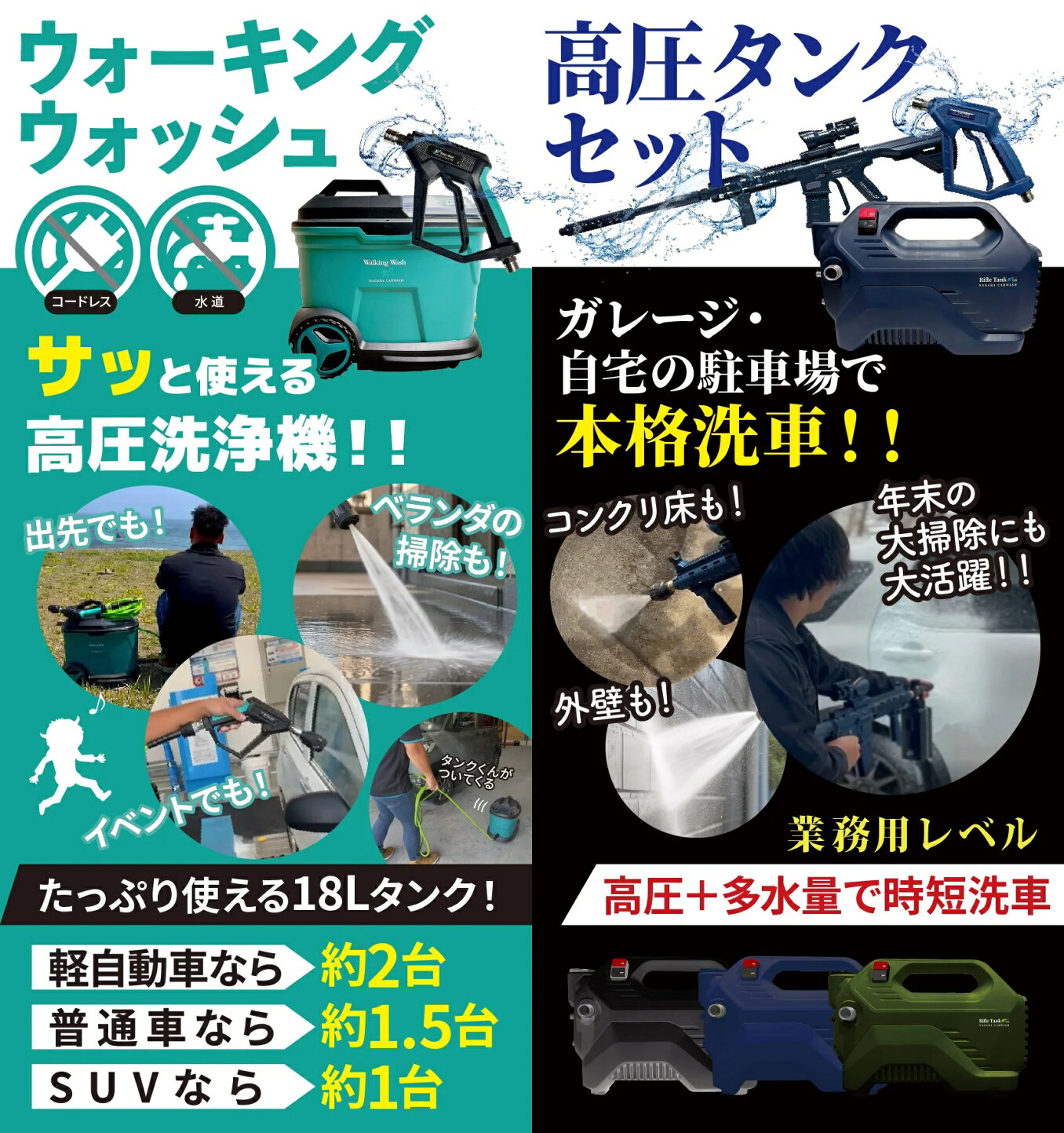 楽天市場 | ながら洗車公式ショップ - ながら洗車の高圧洗浄機特集