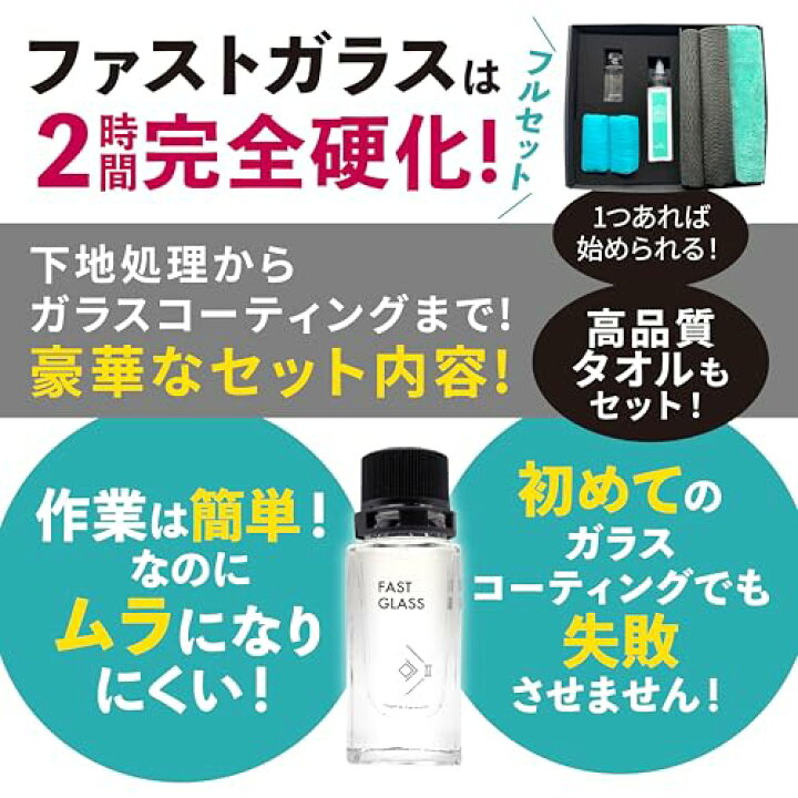 楽天市場】【ながら洗車】 ファストガラス BASEセット 『DIY決定版 2 