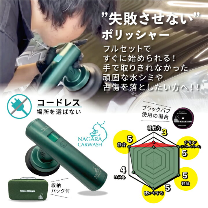 楽天市場】【ながら洗車】Easy Polish 『失敗させないポリッシャー 