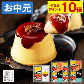 【ポイント10倍★6/20(土)6:59まで】 お中元 2026 プリン [ 御中元 スイーツ お菓子 ギフト 洋菓子 和菓子 カステラ スイーツギフト ブリュレ プレゼント 詰め合わせ ランキング 長崎心泉堂 ] ブリュレプリンとカステラ セット SGAY