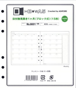 ASHFORD HB×WA5TCY@VXe蒠ptB tȂ@XPW[@J1@ubN@No6601-100