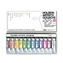 HOLBEIN ガッシュ　不透明水彩絵具 5号チューブ　デザイナーズセット12色（ホルベイン) ランキングお取り寄せ