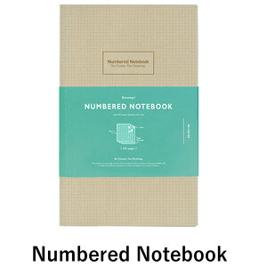 RN@Numbered Notebook@y[Wԍm[g@A5ό`@KE-SP2-2N@Drawing Diary ǉm[g