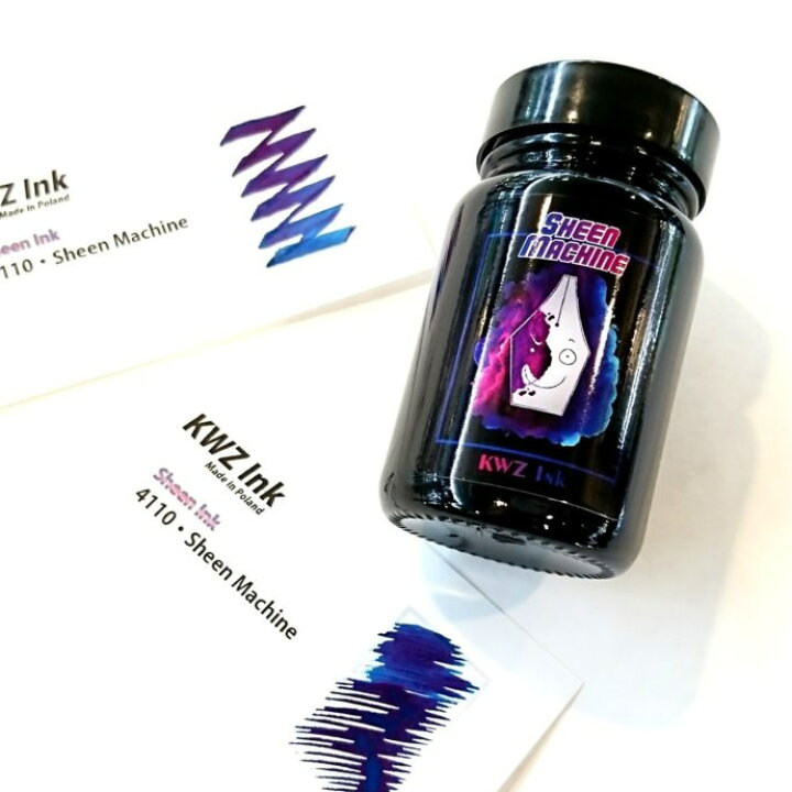 楽天市場 Kwz Ink カウゼットインク 万年筆インク Sheen Machine シーンマシーン 4110 レッドフラッシュ ナガサワ文具センター
