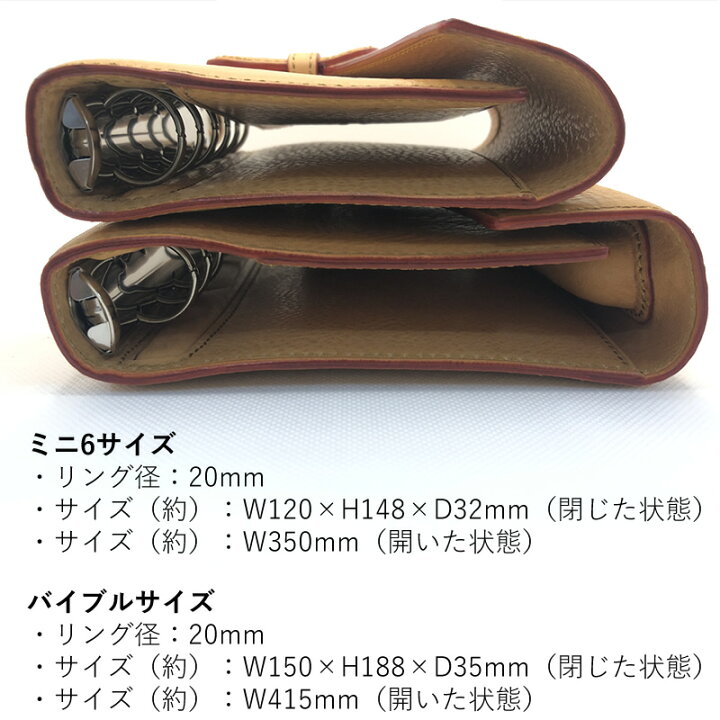 楽天市場】ブレイリオ 店舗限定 システム手帳 ミニ6 ミネルバボックス 