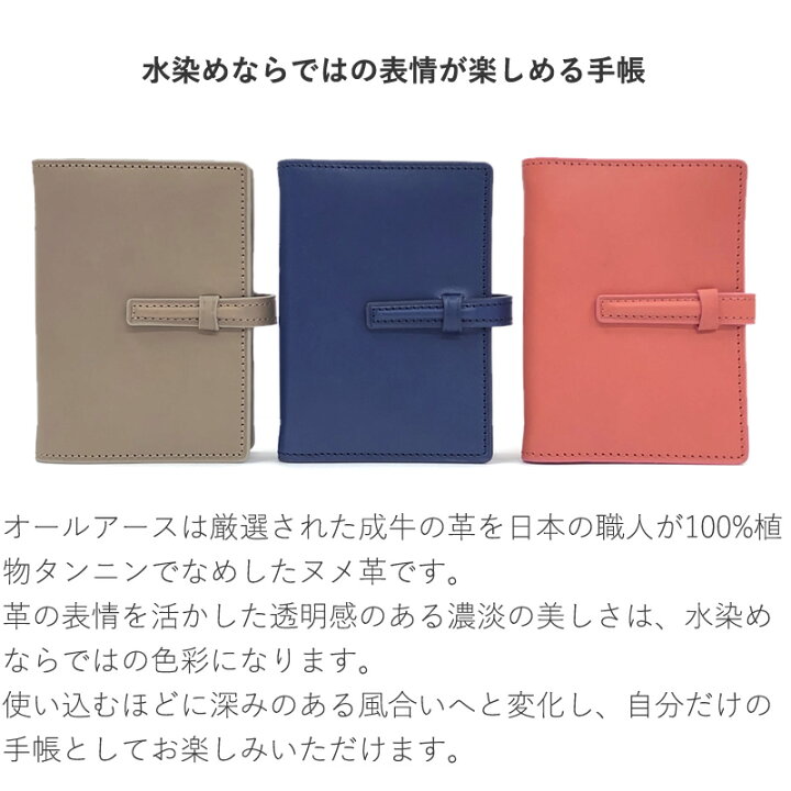楽天市場】ダビンチ×ナガサワ システム手帳 オールアース M5サイズ 