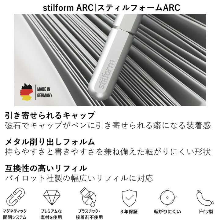 楽天市場】stilform ARC Titanium/スティルフォームARC チタン 