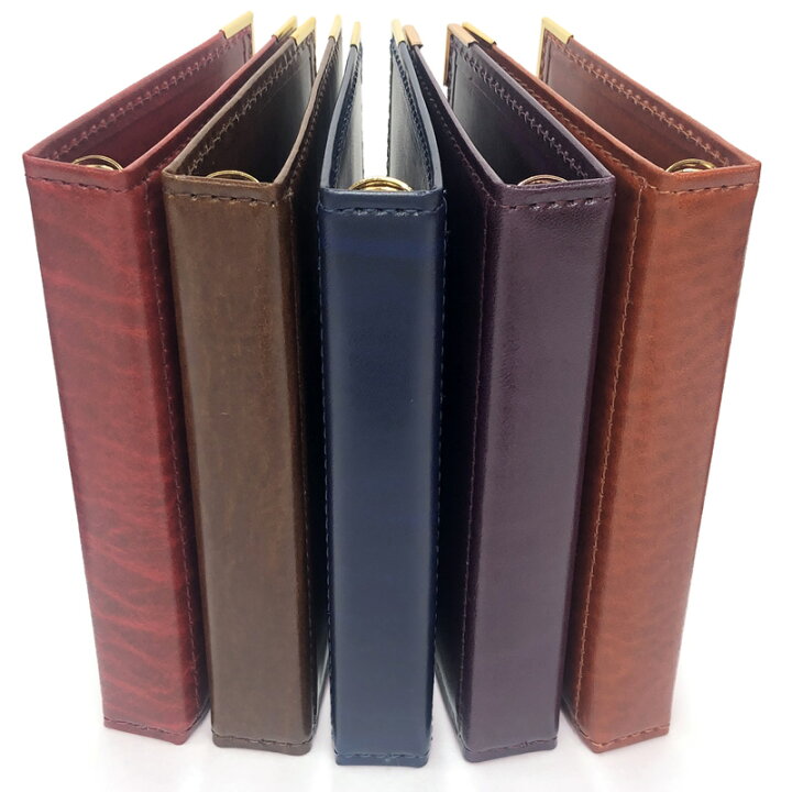 楽天市場】Ashford×NAGASAWA ミニ6サイズ システム手帳 マイポケ6 13mm 