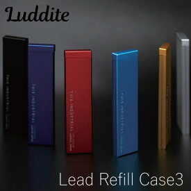 ラダイト THIS INDUSTRIAL Lead Refill Case3/シャープ芯ケース3 アルミ削り出し マグネット開閉式キャップ LDTI-LRC3