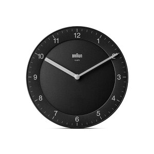 uE AiO Ǌ|v/EH[NbN ubN BC06B BRAUN Analog Wall Clock