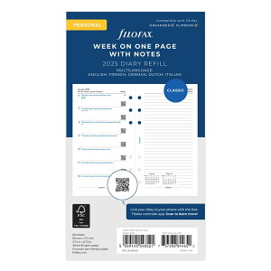 FILOFAX 2025N VXe蒠tB oCu J1TԁЖʃ 25-68409 t@Ct@bNX