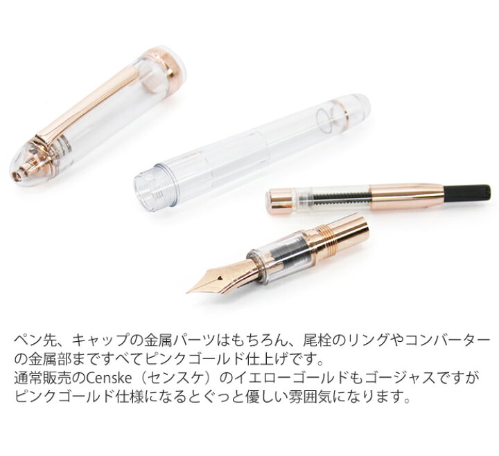 楽天市場】【名入れ対象商品】NAGASAWA オリジナル万年筆 センスケ 