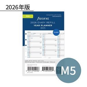 FILOFAX 2026N VXe蒠tB M5 o[`JC[vi[ 26-68102 t@Ct@bNX