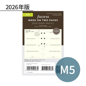 FILOFAX 2026N VXe蒠tB M5 J1T -(RbgN[) 26-68124 t@Ct@bNX
