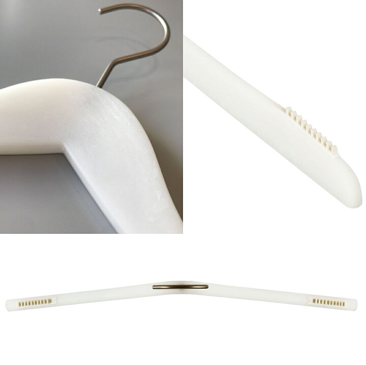 ハンガー プラスチック ハンガー おしゃれ ハンガー木製 風【URIK レディース シャツハンガー W38cm T1.3cm 5本セット】 ハンガー すべらない 滑らない ハンガー 薄型 シャツ ジャケット スリム 洗濯 収納 ハンガーのながしお ハンガー通販 ハンガー スーツ ジャケット コート プラスチック バー付き Mサイズ ブラック 4本セット 型崩れ防止 プロ仕様 スラックス メンズ No,880 名入れ可 プラスチックハンガー 幅41cm 肩厚6.5cm 高さ26.5cm 女性 婦人