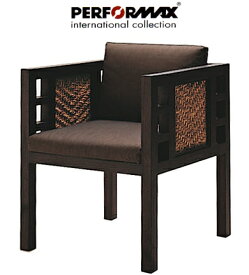 高品質 ウォーターヒヤシンス パーソナルチェア ダイニングチェア アジアンソファ リゾート バリ リビングチェア イス 椅子 ハワイアン 高級 アジアン家具 ナチュラル モダン PERFORMAX （受注生産品）