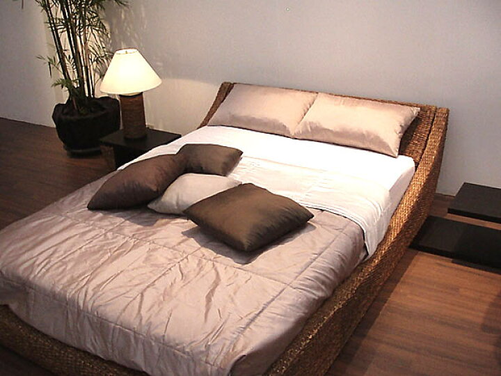 楽天市場 高品質ウォーターヒヤシンスベッド Performax正規品 ウォーターヒヤシンス ベッド ワイドダブル アジアン Rベッド リゾート ホテル 受注生産品 タイ王国 国際家具展示会 Tiff 金賞 Performaxオリジナルデザイン Hbd 08 組立設置付き ネイチャー