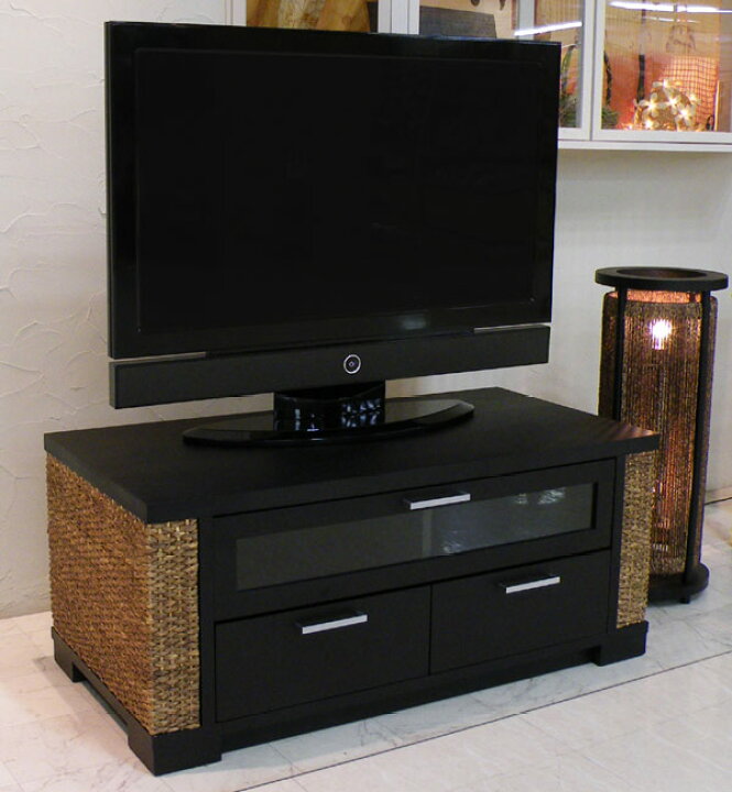 楽天市場】高品質 ウォーターヒヤシンス テレビボード テレビ台 TV台 