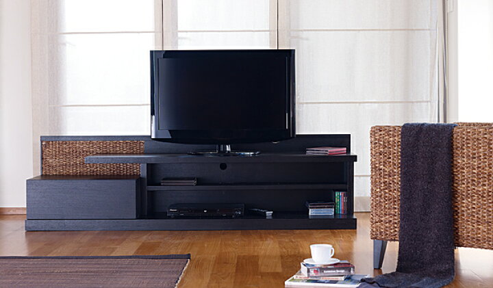 楽天市場】高品質 ウォーターヒヤシンス TV 大型 ローボード TV 
