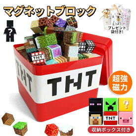 磁石ブロック マインクラフト風 マグネットブロックランダム 収納バッグ 収納ボックス 知育玩具 互換 おもちゃ ミニフィギュア 誕生日 プレゼント クリスマス 入園ギフト 卒業プレゼント 節分 七五三 ひなまつり こどもの日