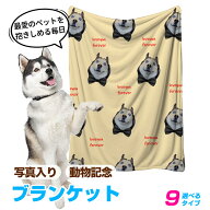 オリジナル ブランケット 写真入り 毛布 名入れ ひざ掛け オーダーメイド 膝掛け 写真プリント お名前入…