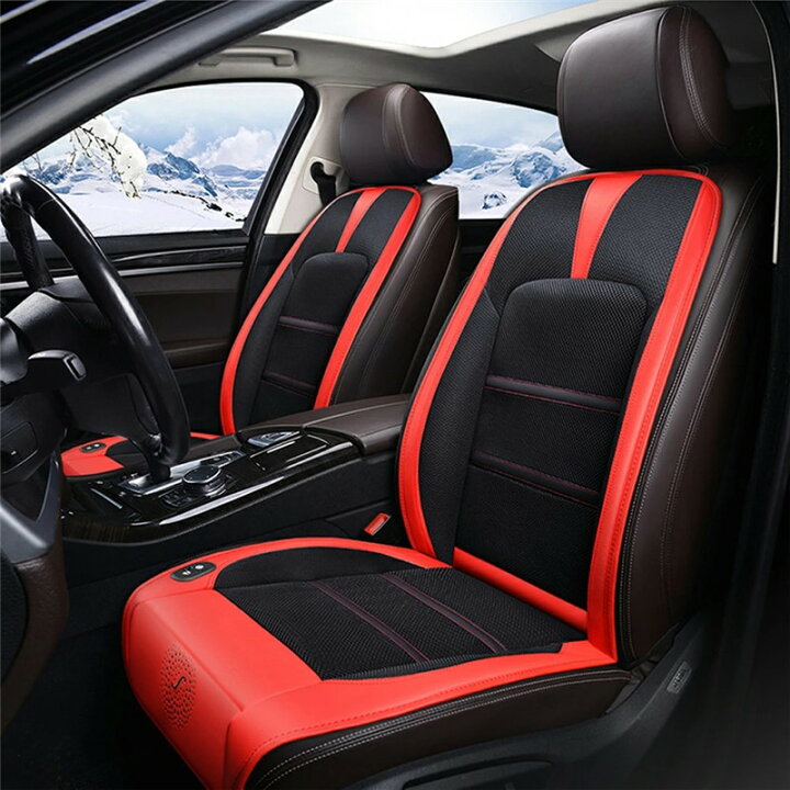 エアーカーシート オン Dc12v オフスイッチ付き キャンプ シガーソケット電源 メッシュ座面 対応 強弱切り替え 涼しいお尻 背中 蒸れない 車中泊 送料無料 風量 通販 オフスイッチ付き