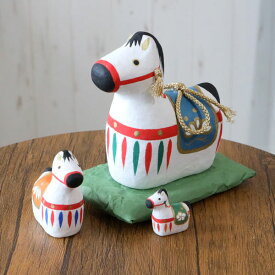 張子飾り はりこーシカ 午 置き飾り 干支 2026年 迎春 正月