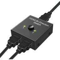 HDMI切替器 分配器 双方向セレクター 4K 1080p対応 1入力2出力 2入力1出力 電源不要 手動切り替え器 ゲー…