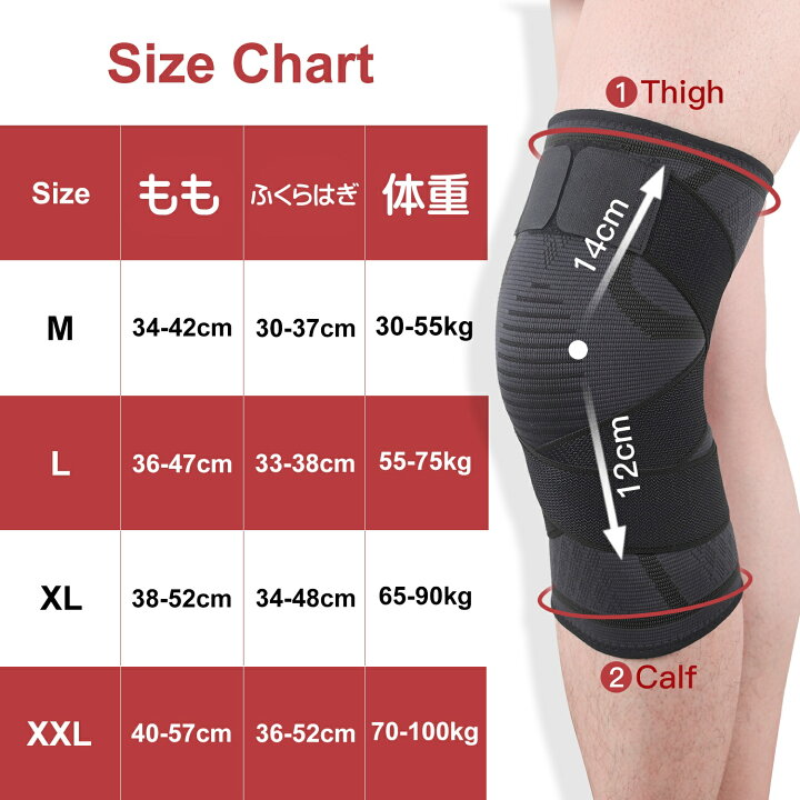 楽天市場 膝 サポーター ひざ 固定 サポーター ベルト バンド スポーツ 膝関節 膝用 運動 大きいサイズ テーピング ひざ痛 安定感 フィット 高齢者用 ランニング サッカー Centrality 楽天市場店