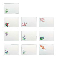 尺3 和紙 マット 四季 シリーズ 100枚 入り 38cm 水仙 椿 梅 桜 藤 菖蒲 紫陽花 朝顔 桔梗 紅葉 テーブル…
