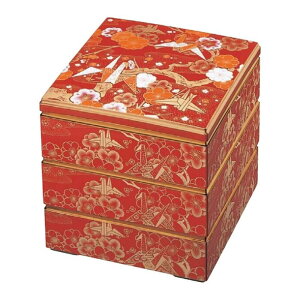 お重 お重箱 重箱 樹脂 重 彩 校倉重 折鶴 松葉 市松 黒 朱 6寸 18cm 6.5寸 19.4cm 7寸 20.8cm 蓋 親 1段 2段 3段 一段 二段 三段 ポジティブリスト 抗菌 おせち お節料理 弁当 お弁当 日本製 国産 おしゃ