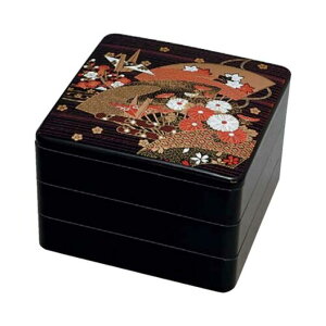 【 重箱 】 8寸 樹脂 重 扇面 黒 朱 24.1cm 蓋のみ 親のみ可 1段 2段 3段 一段 二段 三段 おせち お節料理 お弁当 日本製 国産 おしゃれ こだわり 迎春 お正月 新年 お祝い 運動会 お花見 行楽 レジ