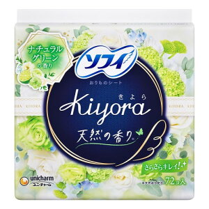 �\�t�B Kiyora �i�`�������O���[���̍��� 72�R��(unicharm Sofy)
