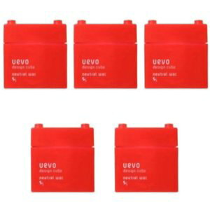 X5�Z�b�g �f�~ �E�F�[�{ �f�U�C���L���[�u �j���[�g�������b�N�X 80g neutral wax DEMI uevo design cube