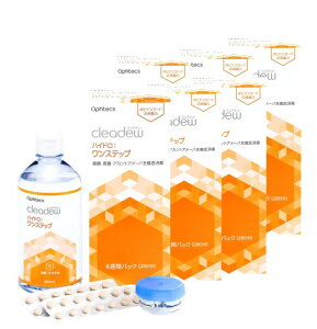 Cleadew �I�t�e�N�X �N���A�f���[ �n�C�h��:�����X�e�b�v 28���� 4�T�ԃp�b�N 360ml 6���Z�b�g