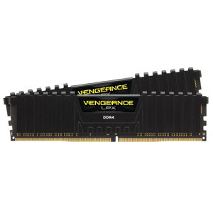 CORSAIR VENGEANCE LPX DDR4 ������ 32GB(16GB×2)�ő�3200MHz�Ή� Intel XMP�Ή� CL16 �f�X�N�g�b�vPC�p �u���b�N CMK32GX4M2E3200C16