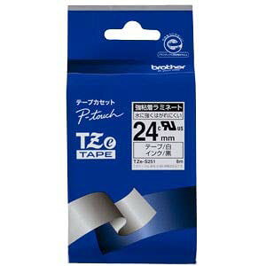 brother���� �u���U�[�H��(Brother Industries) �s�[�^�b�` ���~�l�[�g�e�[�v TZe-S251 ��24mm (������/��/���S��)