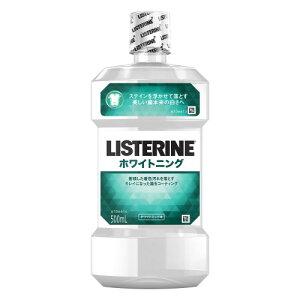 LISTERINE ���X�e���� �}�E�X�E�H�b�V�� �z���C�g�j���O 500ml ��򕔊O�i ��p