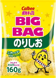 [ポテトチップス]カルビー ビッグバッグポテトチップスのりしお 160g