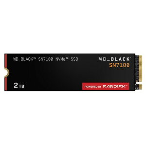 WD_BLACK 2TB SN7100 NVMe �����Q�[�~���OSSD �\���b�h�X�e�[�g�h���C�u - Gen4 PCIe M.2 2280 �ő�7,250MB/�b - WDS200T4X0E