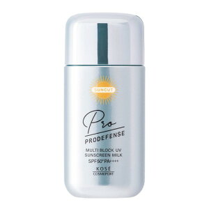 Suncut KOSE �T���J�b�g �v���f�B�t�F���X �}���`�u���b�N���Ă��~�� UV �~���N �� �j�I�C ��}���鐧���@�\ �� 60mL �������t���b�V���V�g���X�̍��� �I�t�z���C�g 60�~�����b�g�� (x 1)