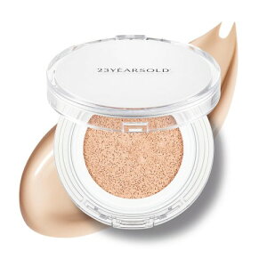 23YEARSOLD�_�[�}�V���n�[�g���[�t�N�b�V���� #23�� �o�^�[�x�[�W�� 12g SPF 50+ PA++++ DERMA THIN HEARTLEAF CUSHION NO.23 (Butter Beige)