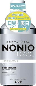 �g�b�v LION NONIO�v���X�z���C�g�j���O�f���^�������X 600ML